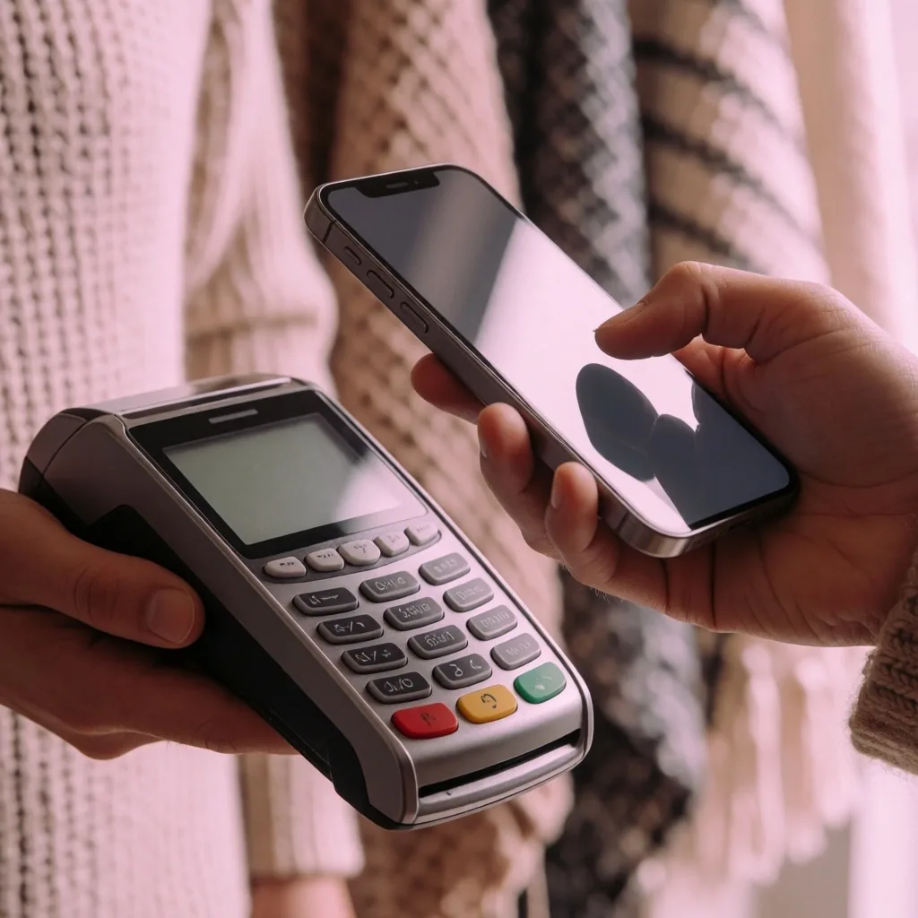 QR kod ile ödeme yapılan telefon